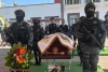 Con último pase de lista familiares, compañeros y amigos despiden a Noé Colín, policía de Metepec