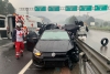 Pierde el control del auto y se estrella en carretera México-Toluca