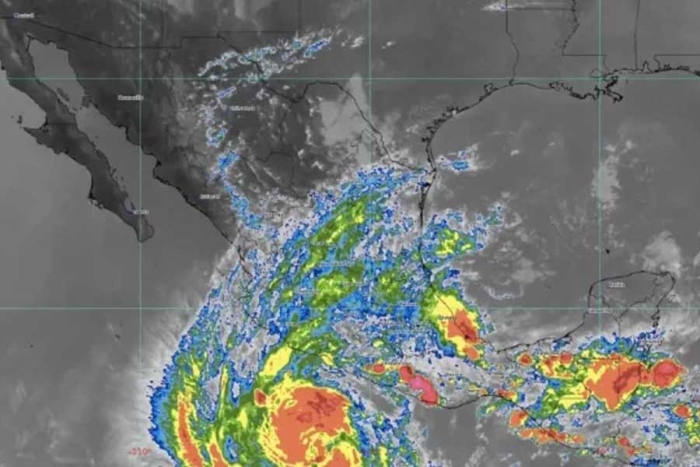 El centro del fenómeno se encuentra a suroeste de Michoacán
