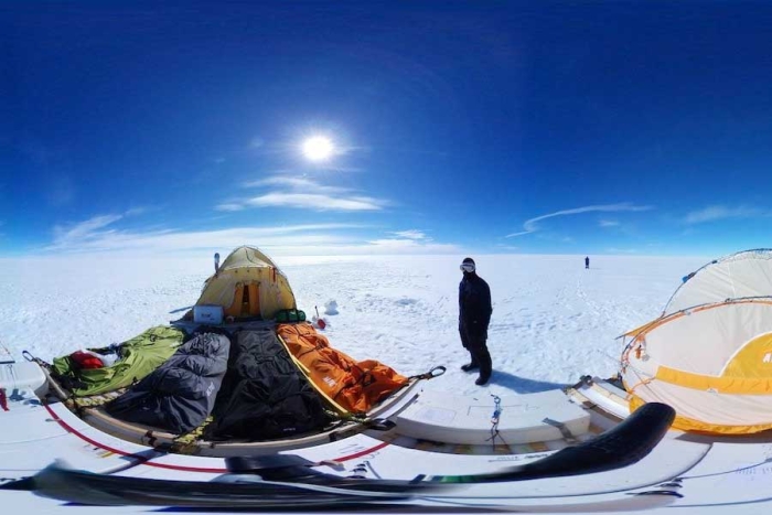 Comienza la expedición del “Trineo de Viento” en Groenlandia