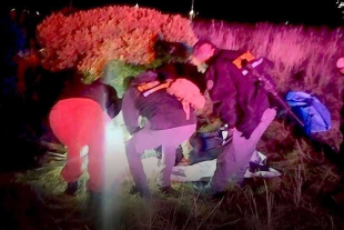 El área fue acordonada por policías municipales