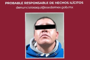 Secretaría de Seguridad detiene a un hombre que al parecer se dedicaba a asaltar a peatones