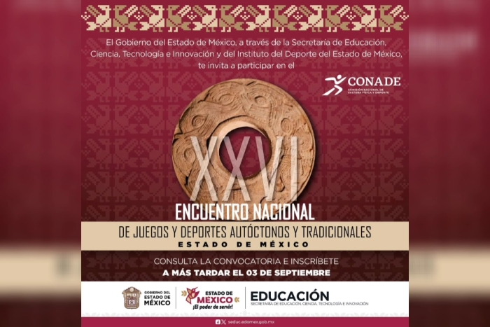 Las disciplinas convocadas incluyen seis juegos representativos de la tradición mexicana