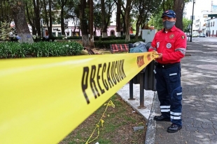 Previenen contagios en Toluca, mantienen cierre de parques y plazas públicas