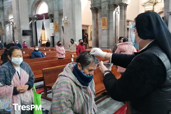 Un Miércoles de Ceniza diferente, siguiendo las medidas preventivas de COVID-19