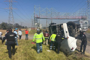 Se desconocen las*causas que originaron la volcadura