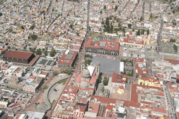 Bendición aérea para Toluca