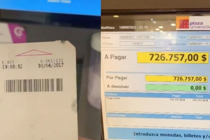 ¡Debe más de 700 mil pesos! Tiktoker intenta pagar boleto de estacionamiento del 2017