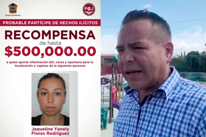 Ofrecen recompensa por implicada en asesinato del presidente de Valle de Chalco