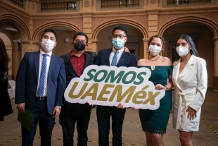 Reafirma rector de la UAEM compromiso de formar profesionistas comprometidos con el país