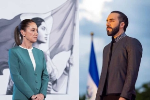 Mientras Nayib Bukele usaba Grok para presumir los logros de su Gobierno, la IA de X le dijo que Claudia Sheinbaum es más popular que él.