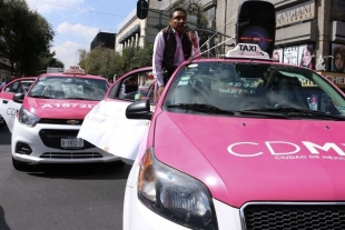 Taxistas preparan mega manifestación para el próximo lunes en la ZMVM