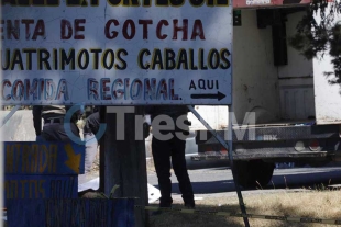 Lo abandonaron en la desviación a Huixquilucan