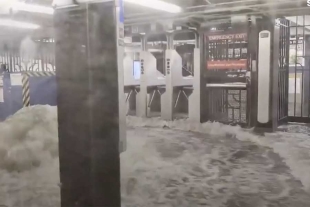 El lunes por la noche lluvias torrenciales inundaron partes de Nueva York, Nueva Jersey, Pensilvania y Maryland