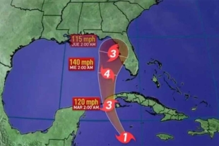 ‘Ian’ se convierte en huracán en su camino hacia Cuba y Florida