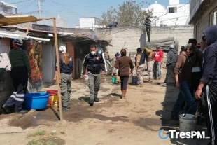 Incendio en vivienda de San José, Mexicaltzingo