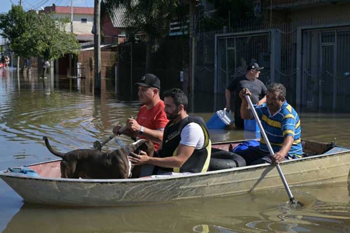 Brasil ha sufrido fuertes inundaciones