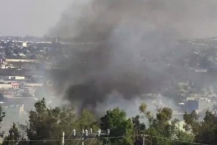 Reportan explosión de material pirotécnico en Tultepec
