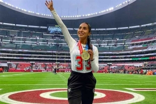 ¡Histórico! Nombra NFL a Diana Flores capitana ofensiva en Pro Bowl