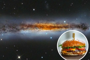¡Ñam ñam! La Galaxia de la Hamburguesa se podrá ver en este mes de abril