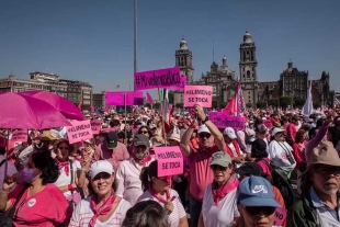 AMLO sobre los dirigentes de la marcha a favor del INE: &quot;Son puros mapaches electorales&quot;