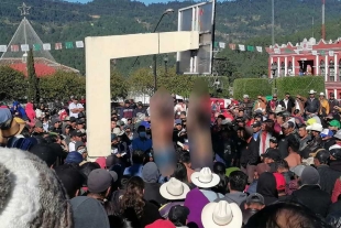 Rescata grupo armado a ladrones colgados en Chiapas