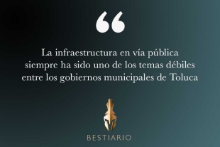 Infraestructura urbana deficiente en Toluca