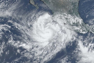 Los desprendimientos nubosos del huracán “Priscilla” ocasionarán lluvias intensas en varios estados este lunes 6 de octubre de 2025