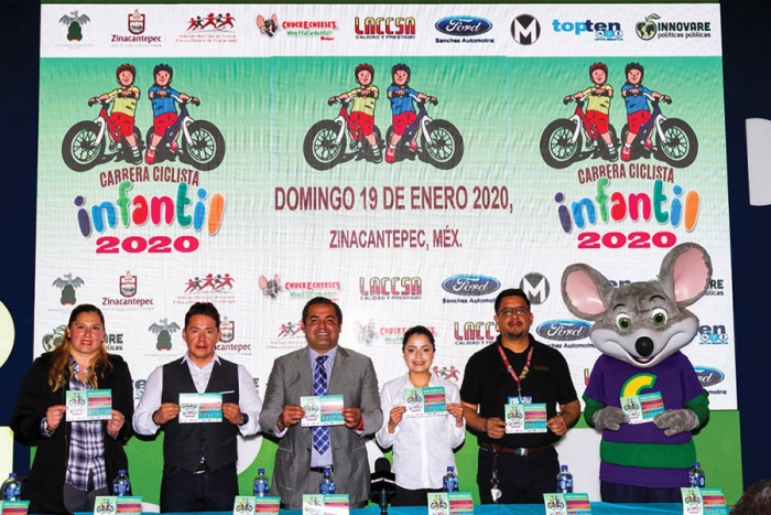 Ciclismo Infantil este domingo en Zinacantepec