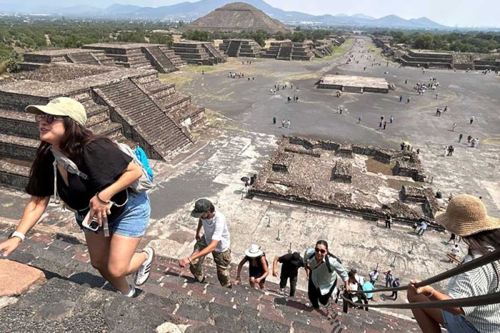 Para facilitar el ascenso y reducir riesgos, se realizaron trabajos de mantenimiento