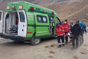 Desprendimiento de rocas provoca lesión a mujer en Nevado de Toluca