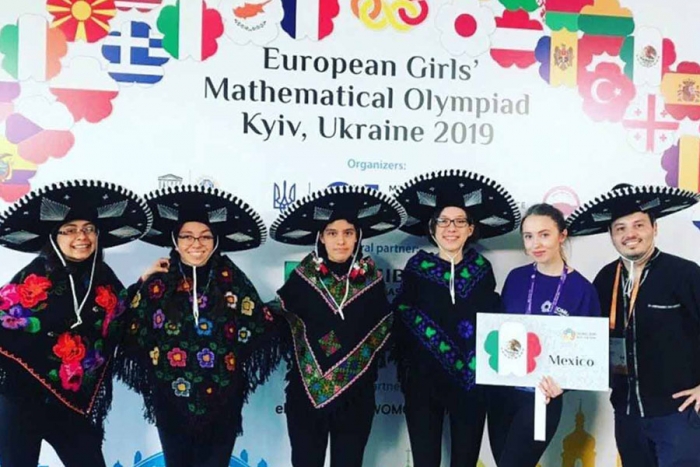 Obtiene México un oro en Olimpiada Europea Femenil de Matemáticas
