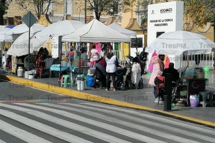 Comercio ambulante invade zona del nuevo Planetario y Parque Fundadores