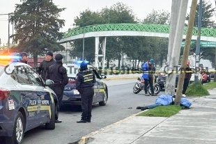 Fallece motociclista en Paseo Tollocan y Venustiano Carranza
