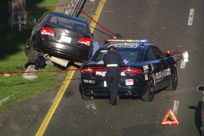 Lamentable; se registra accidente en Paseo Tollocan altura de Tecnológico