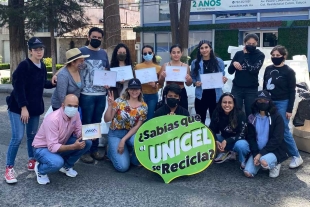 Organizaciones sociales realizan campaña para recolectar unicel y evitar impactos en el medio ambiente