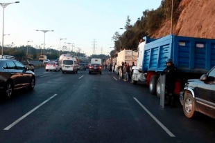 Liberan vialidades tras protesta por Santa Lucía