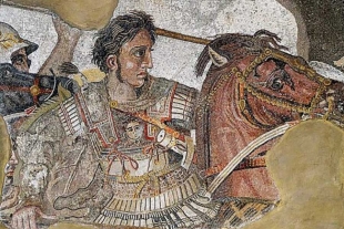 Arqueólogos encontraron un pequeño retrato de bronce de Alejandro Magno