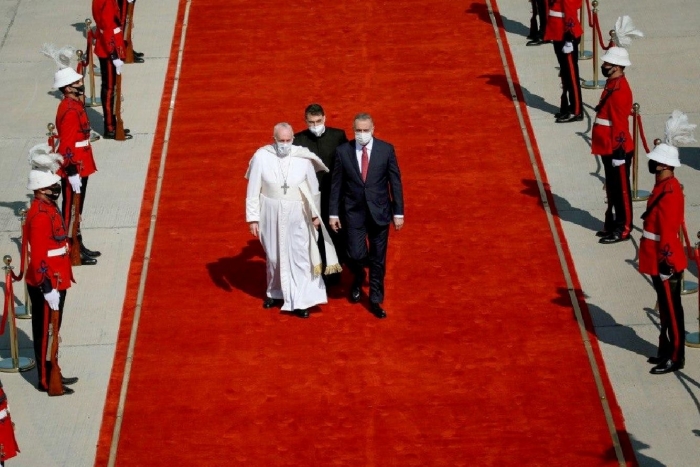 Visita Papa por primera vez Irak