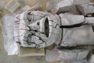 20 años después, escultura prehispánica probaría el colapso de Teotihuacán