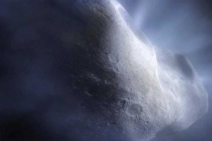 Detectan por primera vez vapor de agua en un extraño cometa