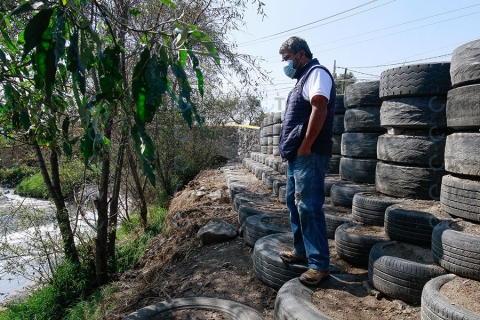 Rehabilitan tiradero y lo transforman en Centro de Convivencia en San Pablo Autopan