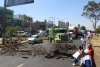 Bloquean Avenida Central por falta de agua en Ecatepec