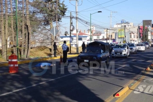 Muere mujer atropellada en Avenida Las  Partidas en Lerma