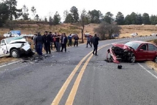 Un muerto y dos lesionados en accidente en la Toluca-Zitacuaro