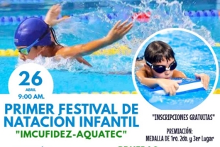 Esta iniciativa es organizada por el IMCUFIDEZ en colaboración con el Centro Acuático Valor Deportivo