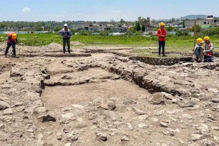 ¡Detengan todo! Encuentran vestigios arqueológicos en Tula durante construcción de supermercado