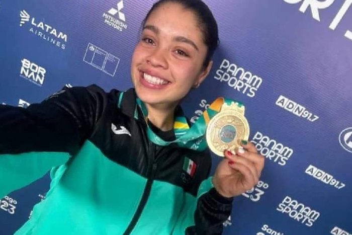 Marifer Noriega Medina, estudiante UAEMéx, obtiene medalla de oro en los Juegos Panamericanos 2023