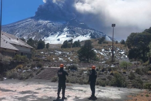 El semáforo de alerta volcánica se encuentra en amarillo fase dos