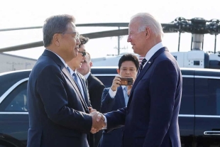 Biden viaja a Corea del Sur y Japón para fortalecer alianzas